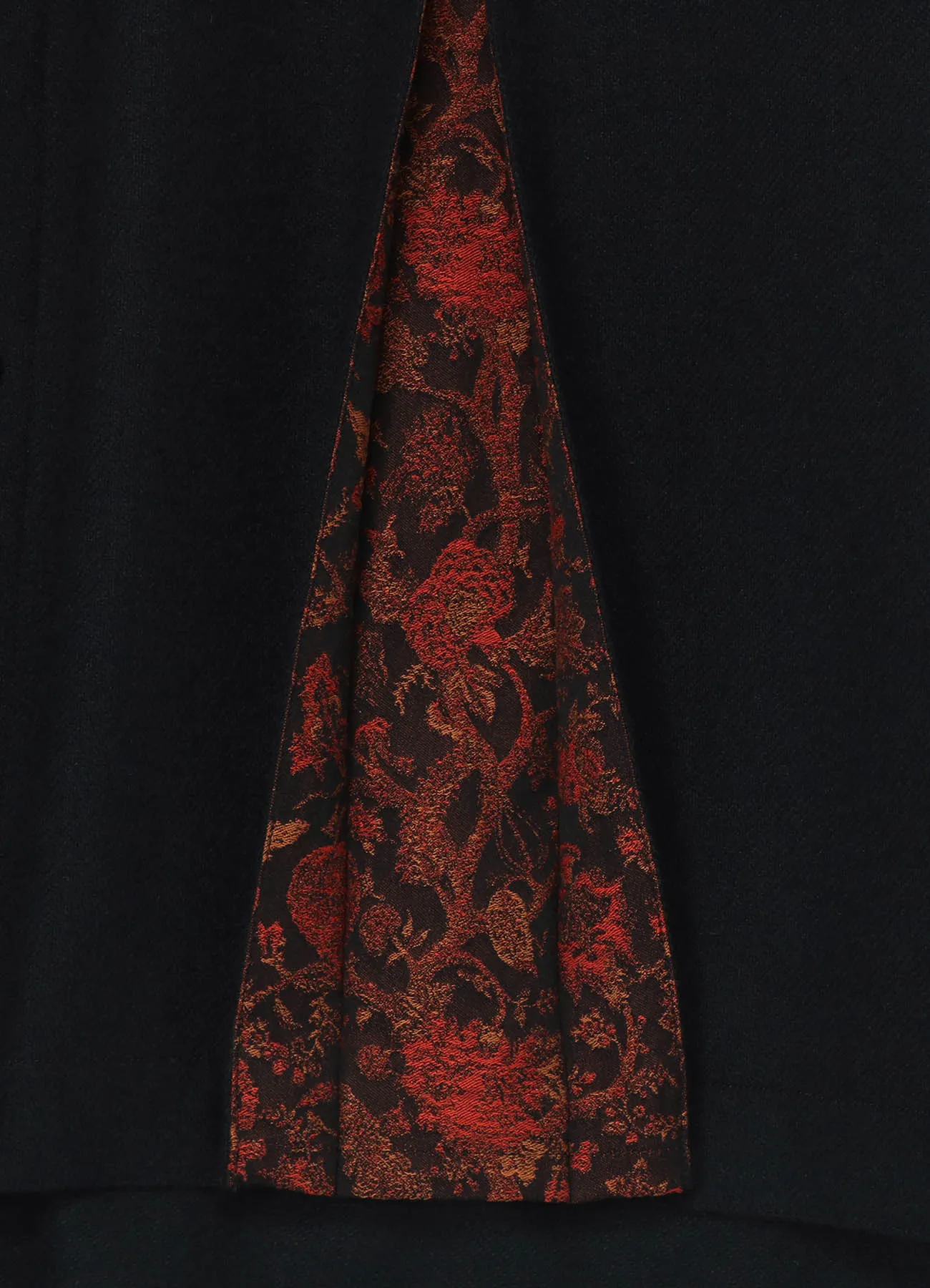 1/10 FLANNEL   COTTON/THORNY JACQUARD VERTICAL GUSSET SHIRTS