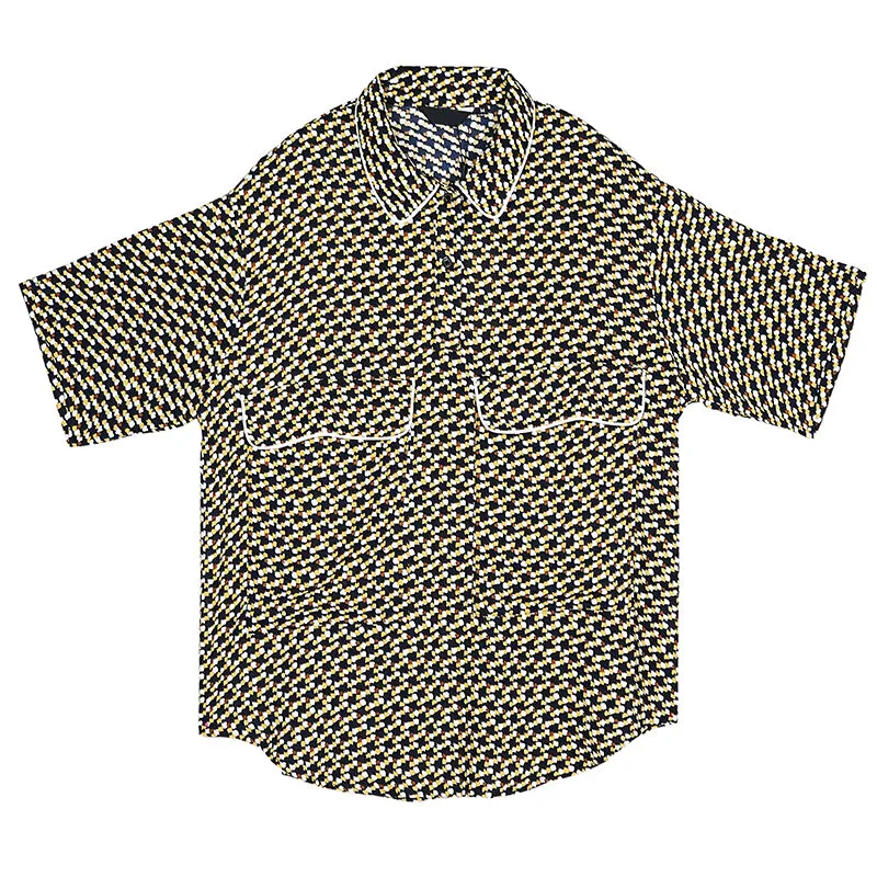 8GIRLS DESIGN PRINT OVERSIZED SHIRT