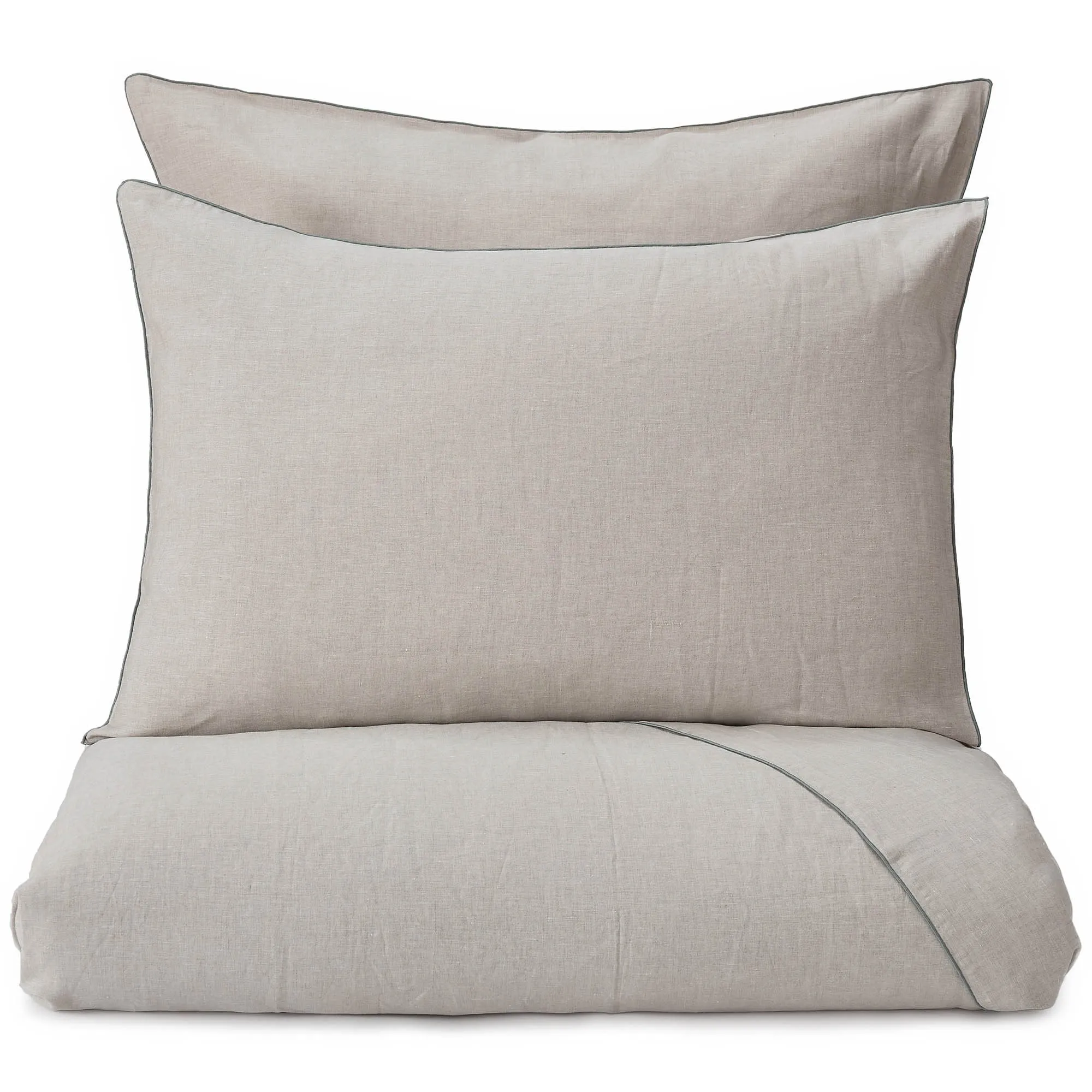 Alvalade Bedding [Natural/Green grey]