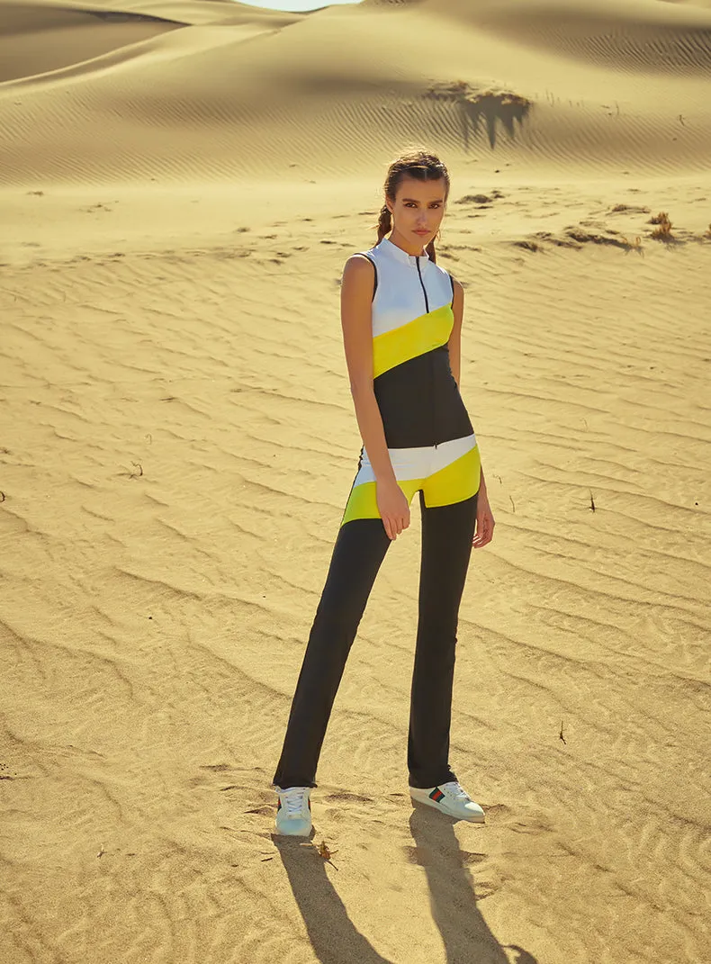 CAGGEEN COLOR BLOCK TRAINING PANTS