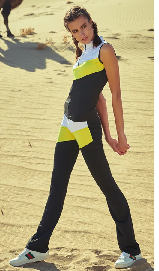 CAGGEEN COLOR BLOCK TRAINING PANTS