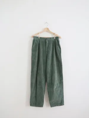 Calvin Klein Green Corduroy Pants (8/10)