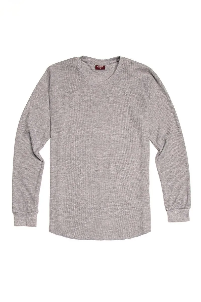 City Lab - Fitted Thermal Shirt - Heather Gray