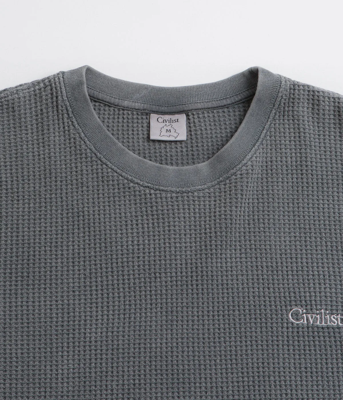 Civilist Thermal Long Sleeve T-Shirt - Pepper