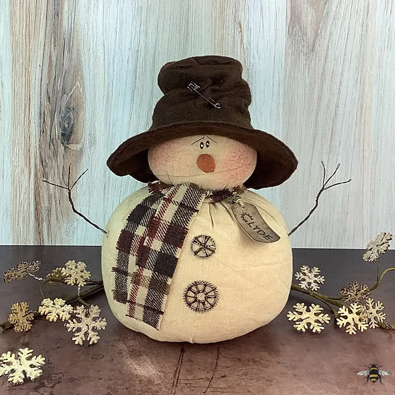 Clyde the Salvage Snowman