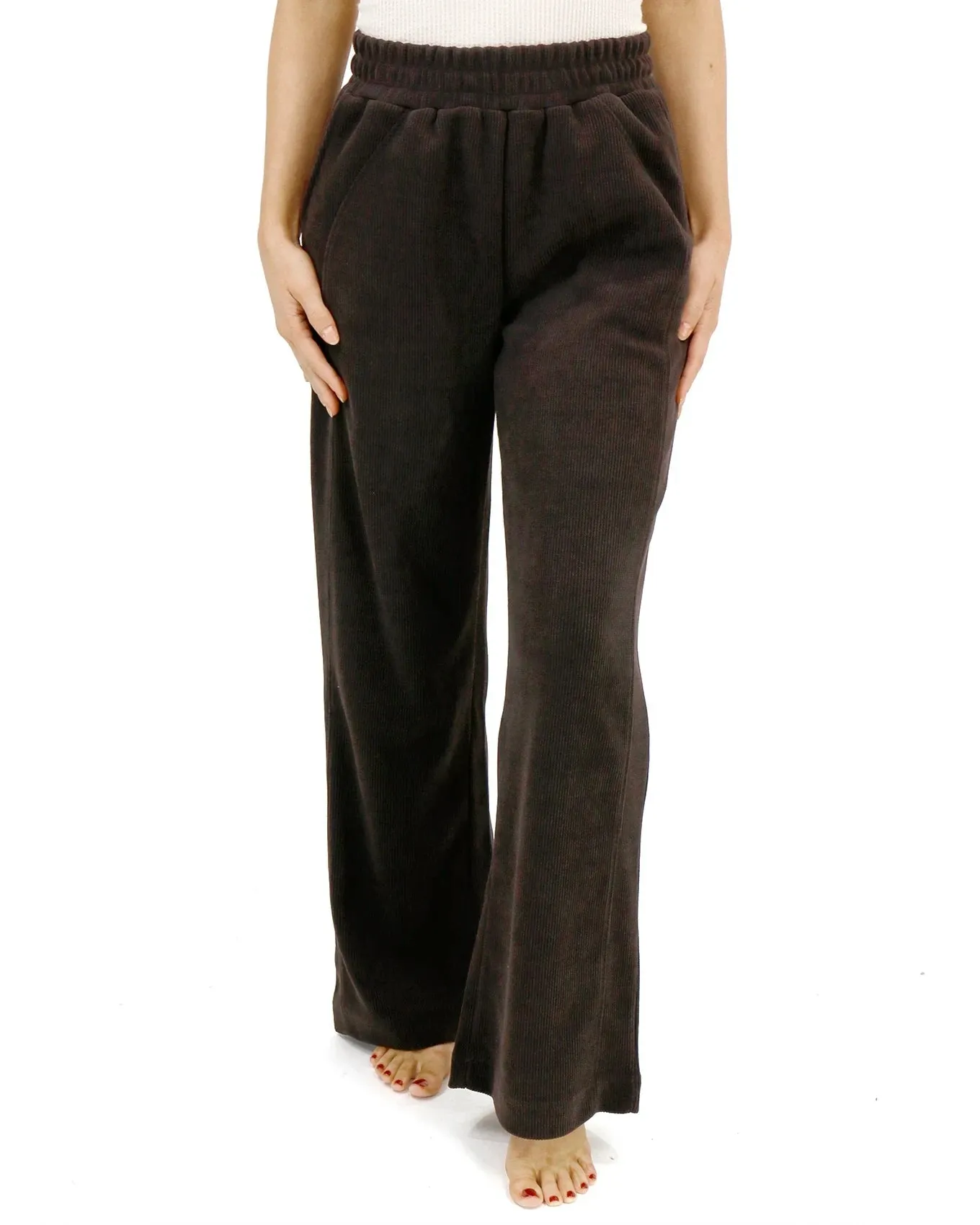 Corded Java Straight Leg Pants