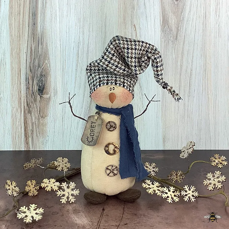 Corey the Salvage Snowman