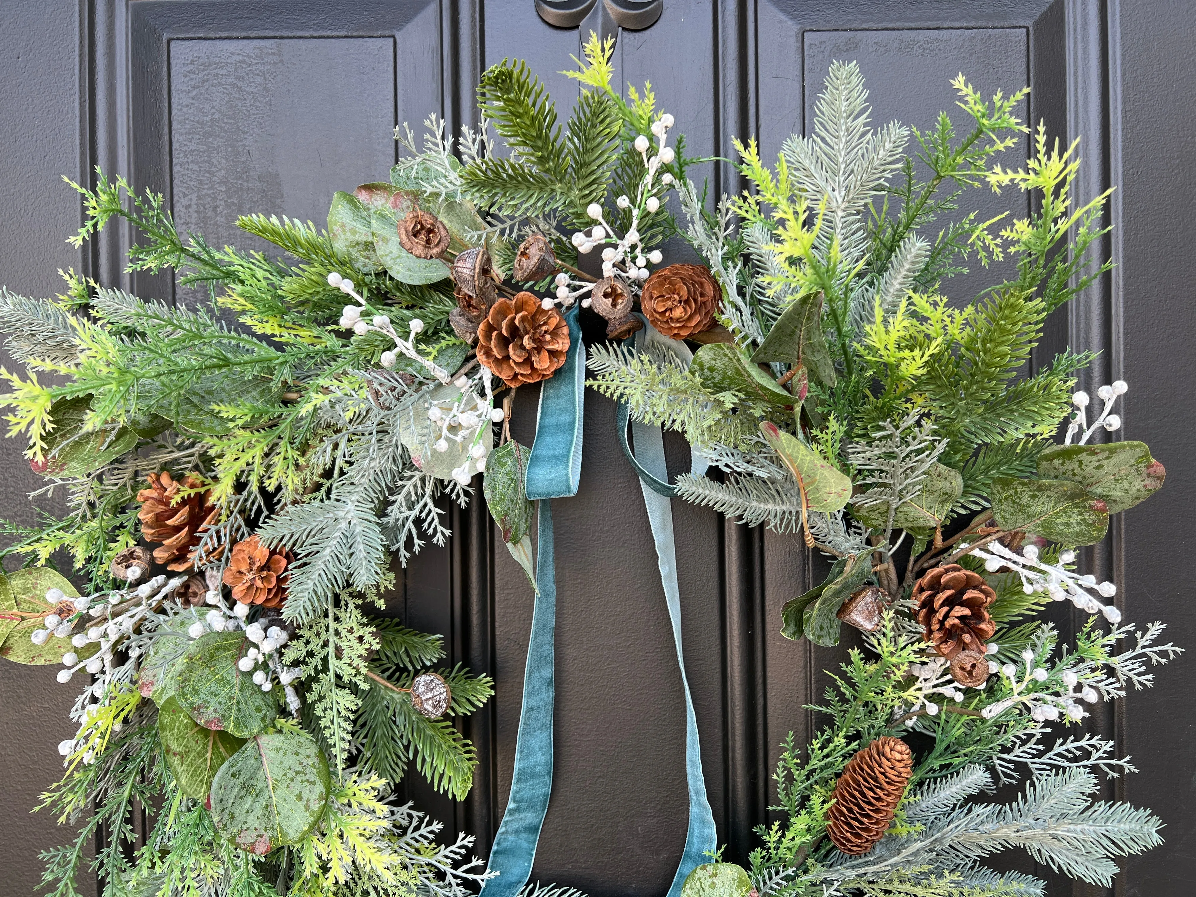 Evergreen Winter Woodland Wreath