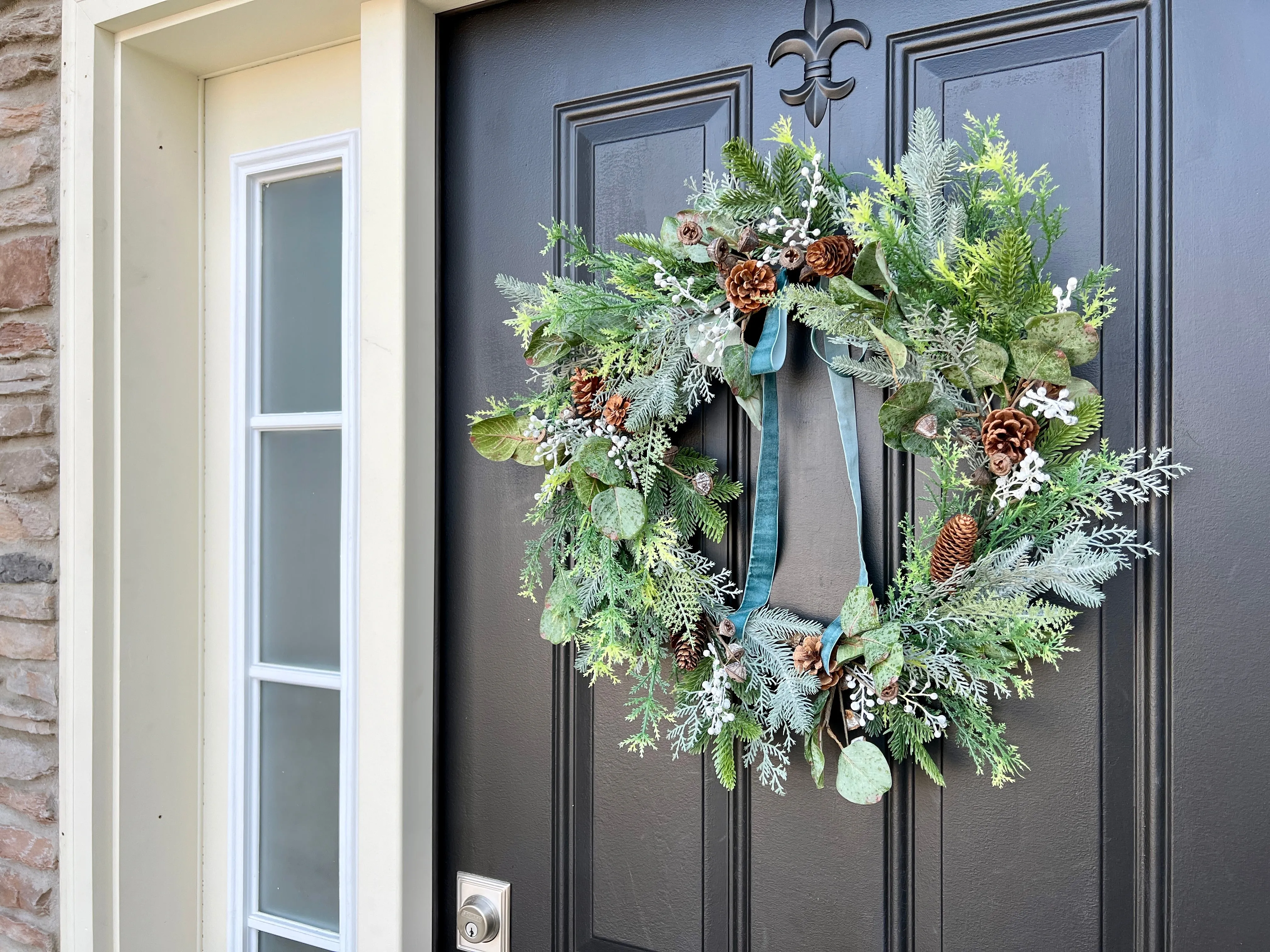 Evergreen Winter Woodland Wreath