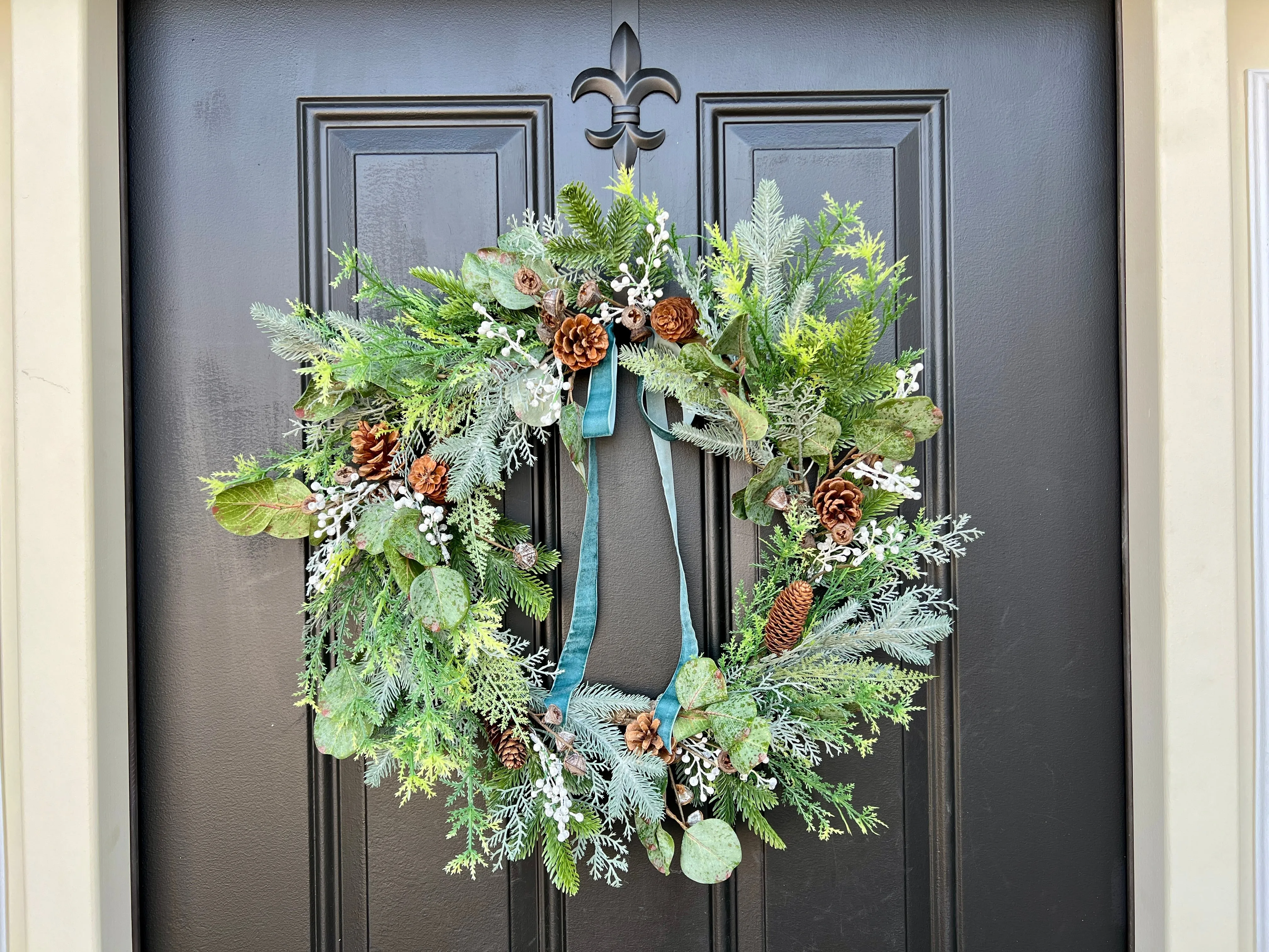 Evergreen Winter Woodland Wreath