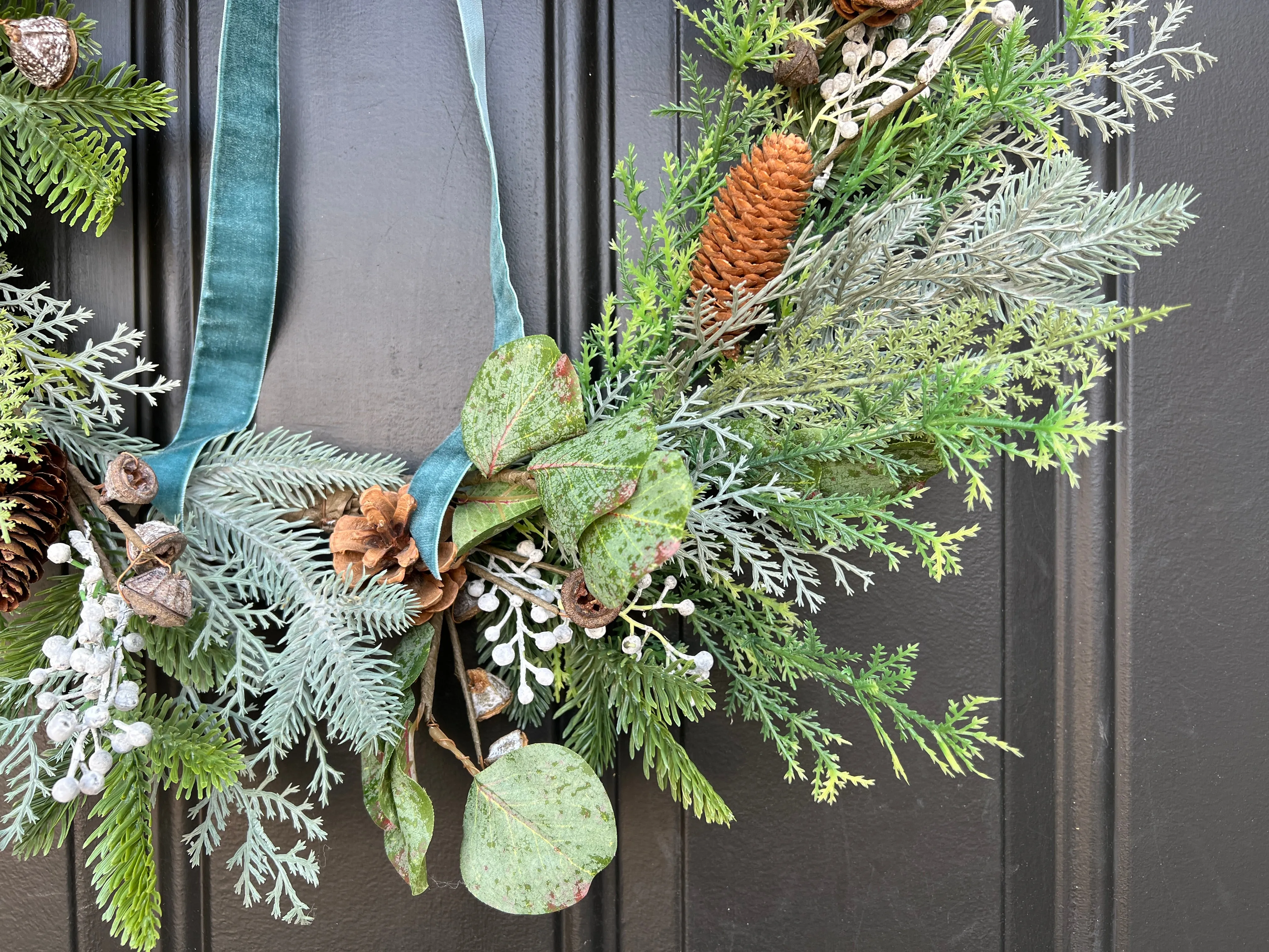 Evergreen Winter Woodland Wreath