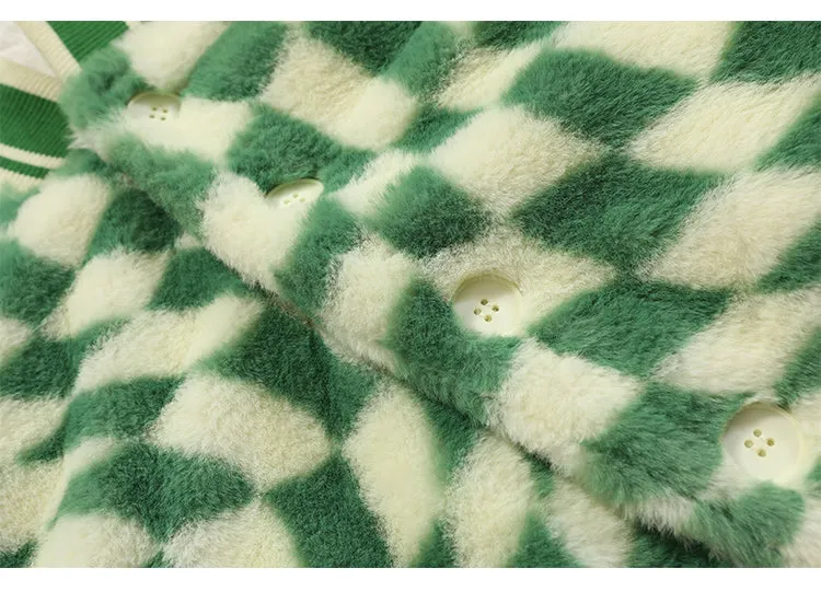 Extreme Aesthetic Cozy Fur Cardigan