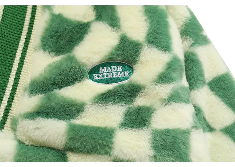 Extreme Aesthetic Cozy Fur Cardigan