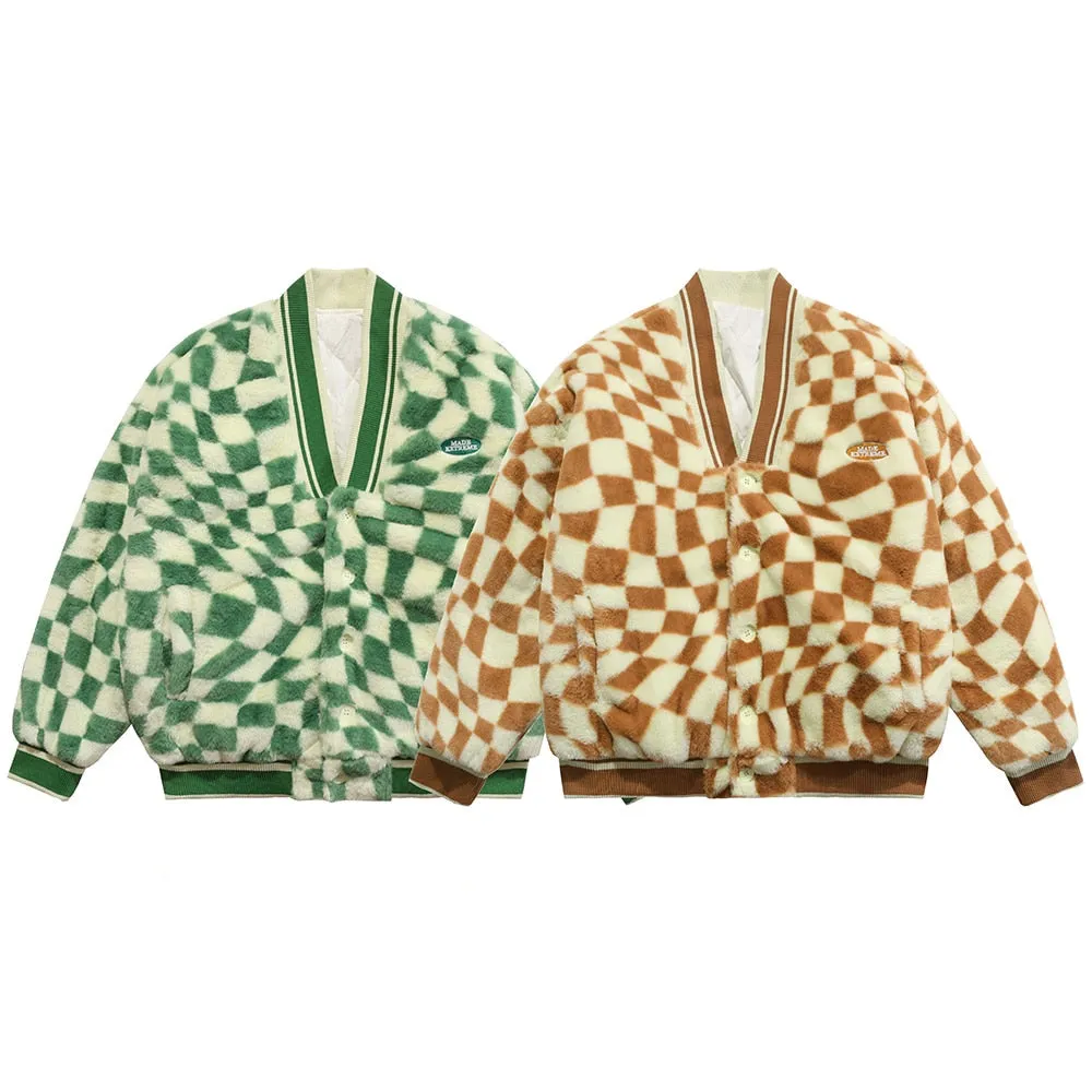 Extreme Aesthetic Cozy Fur Cardigan