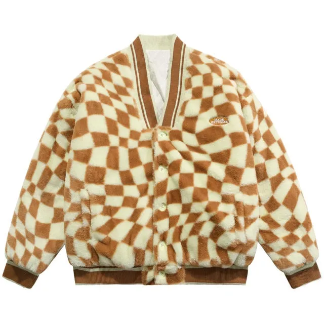 Extreme Aesthetic Cozy Fur Cardigan