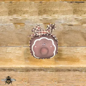 Gingerbread Women Head Ornament