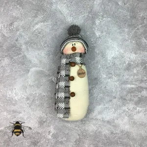 Hunter Large Snowman Ornament