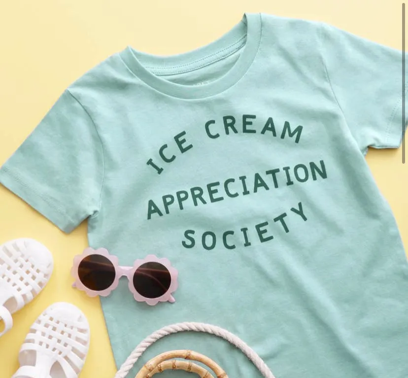 Ice Cream Appreciation Society T-shirt