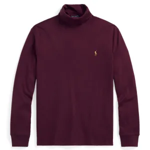 LS Soft Touch Turtleneck Solid Aged Wine Heather - AW23