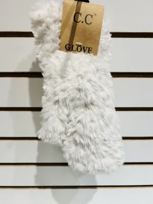 Mittens - Faux Fur
