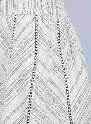 Off-White Striped Culottes