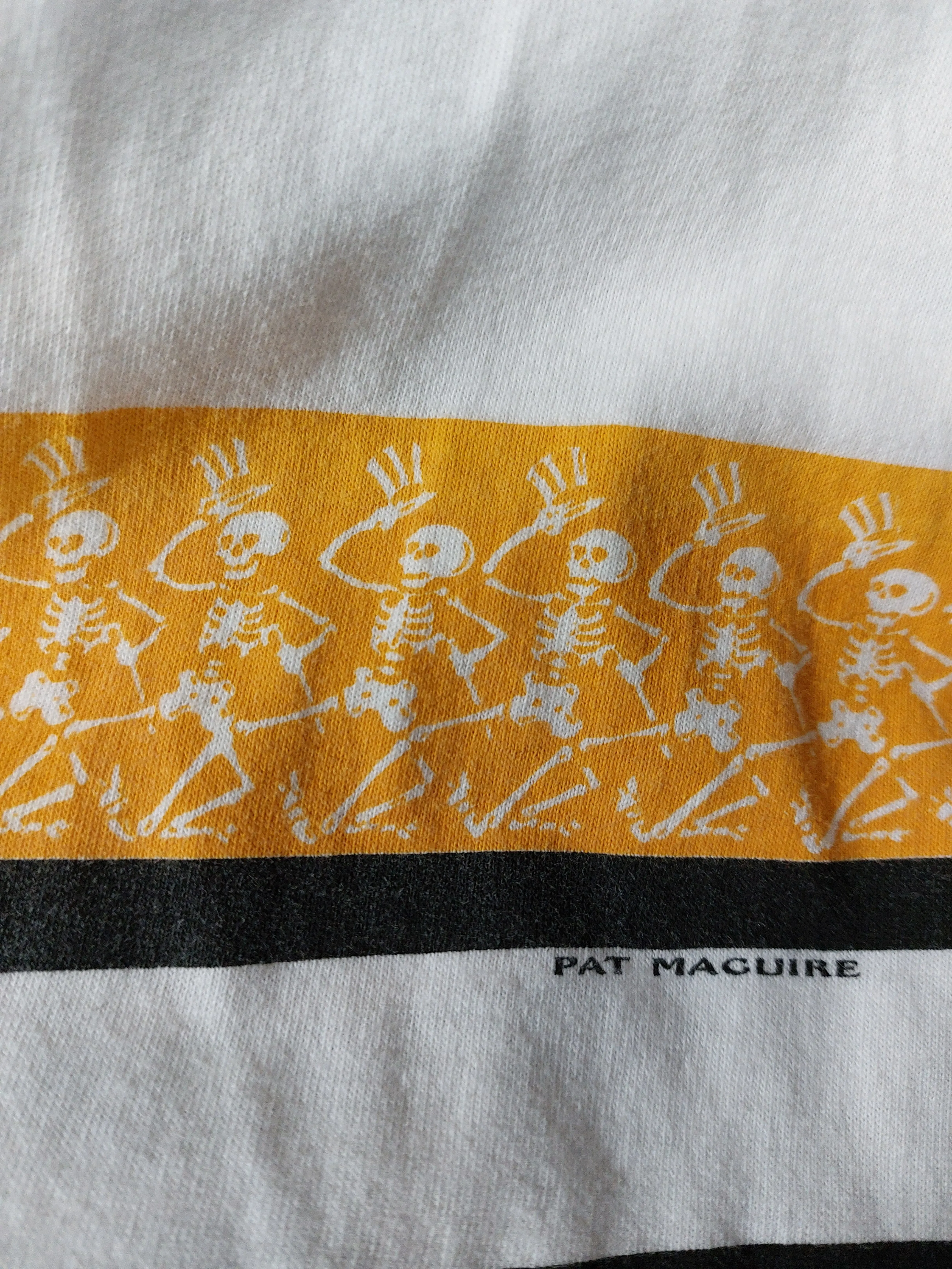 Original Rare Vintage Grateful Dead 1994 Fall Tour Boston Bruins T-shirt