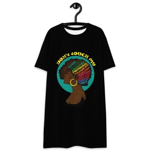 Oversized Graphic Tee - Don't Touch My Hair - Sizes 5XL-XS