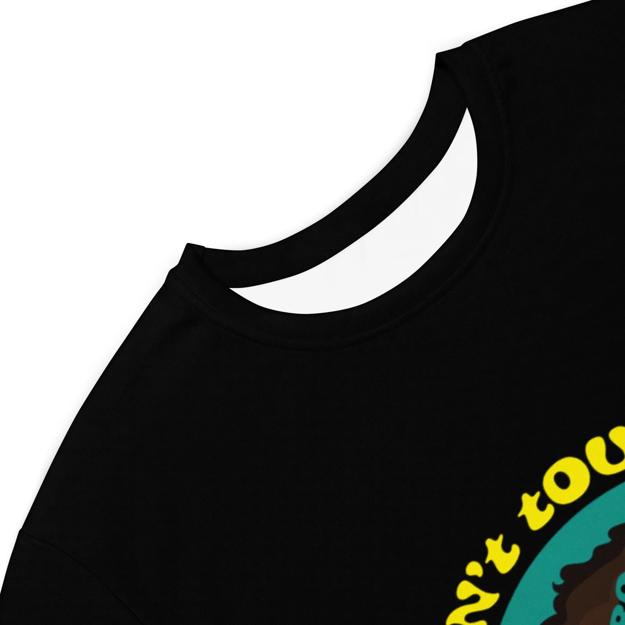 Oversized Graphic Tee - Don't Touch My Hair - Sizes 5XL-XS
