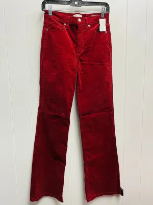 Pants Corduroy By Jessica Simpson In Red, Size: 2
