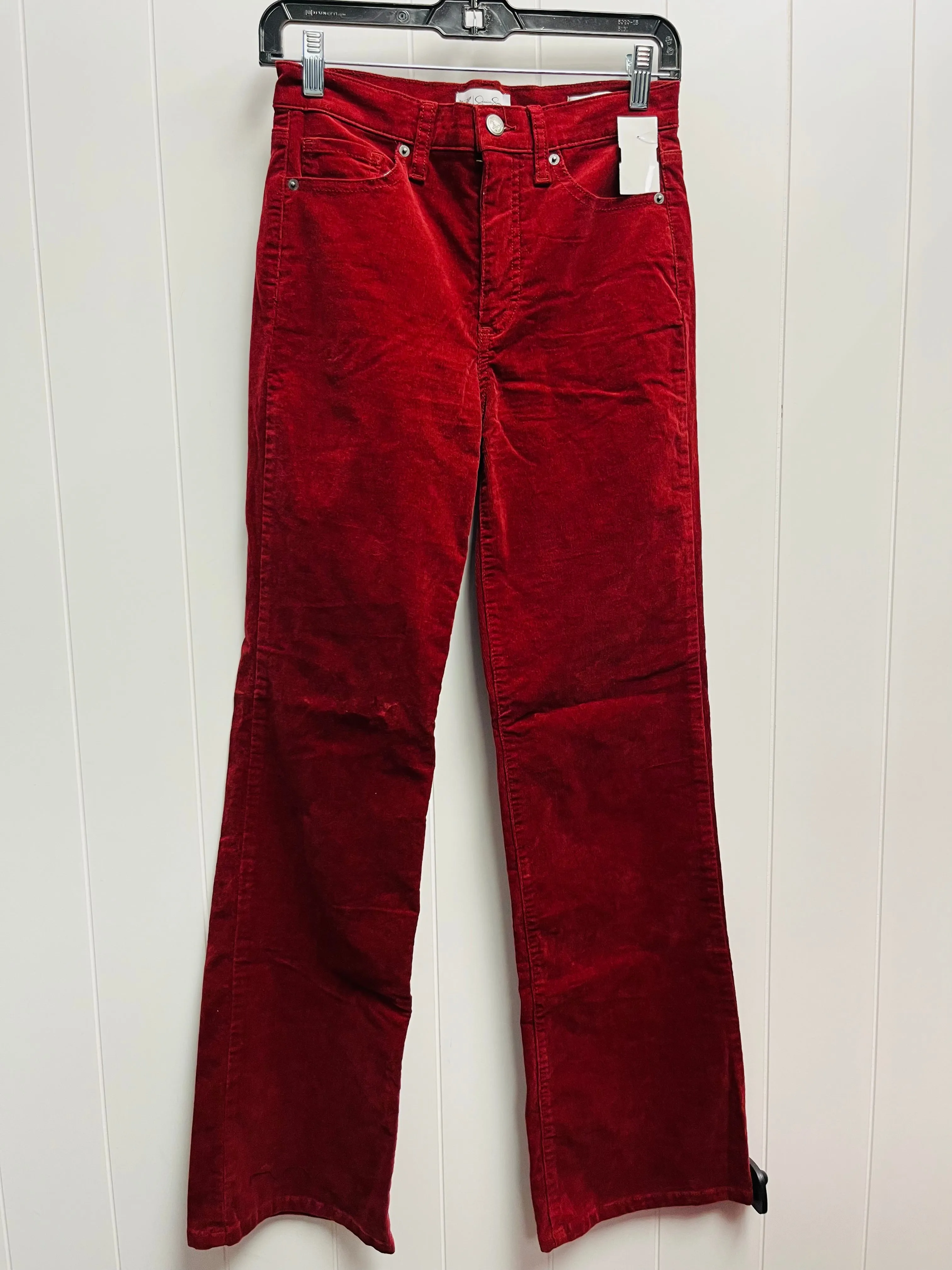 Pants Corduroy By Jessica Simpson In Red, Size: 2