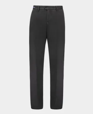 Paul & Shark Trousers Chino Stretch cotton soft touch Shark Fit | Black