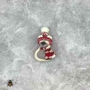 Pheby the Polar Bear Small Ornament