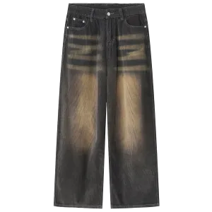 Retro Wash Baggy Corduroy Pants
