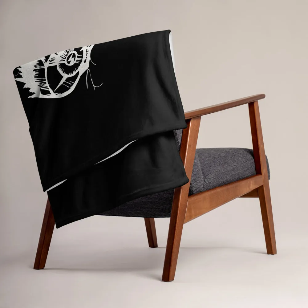 Royal Raven Blanket