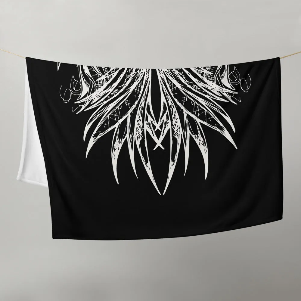 Royal Raven Blanket