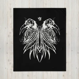 Royal Raven Blanket