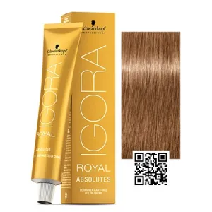 SCHWARZKOPF <br> Igora 8-01 Light Blonde Natural Cendre - Royal Absolutes Age Blend