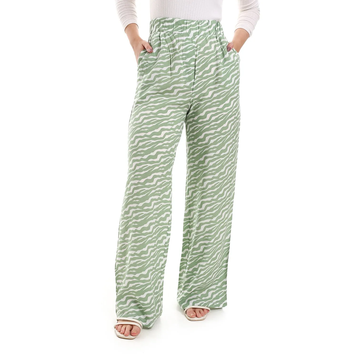Side Striped Pants