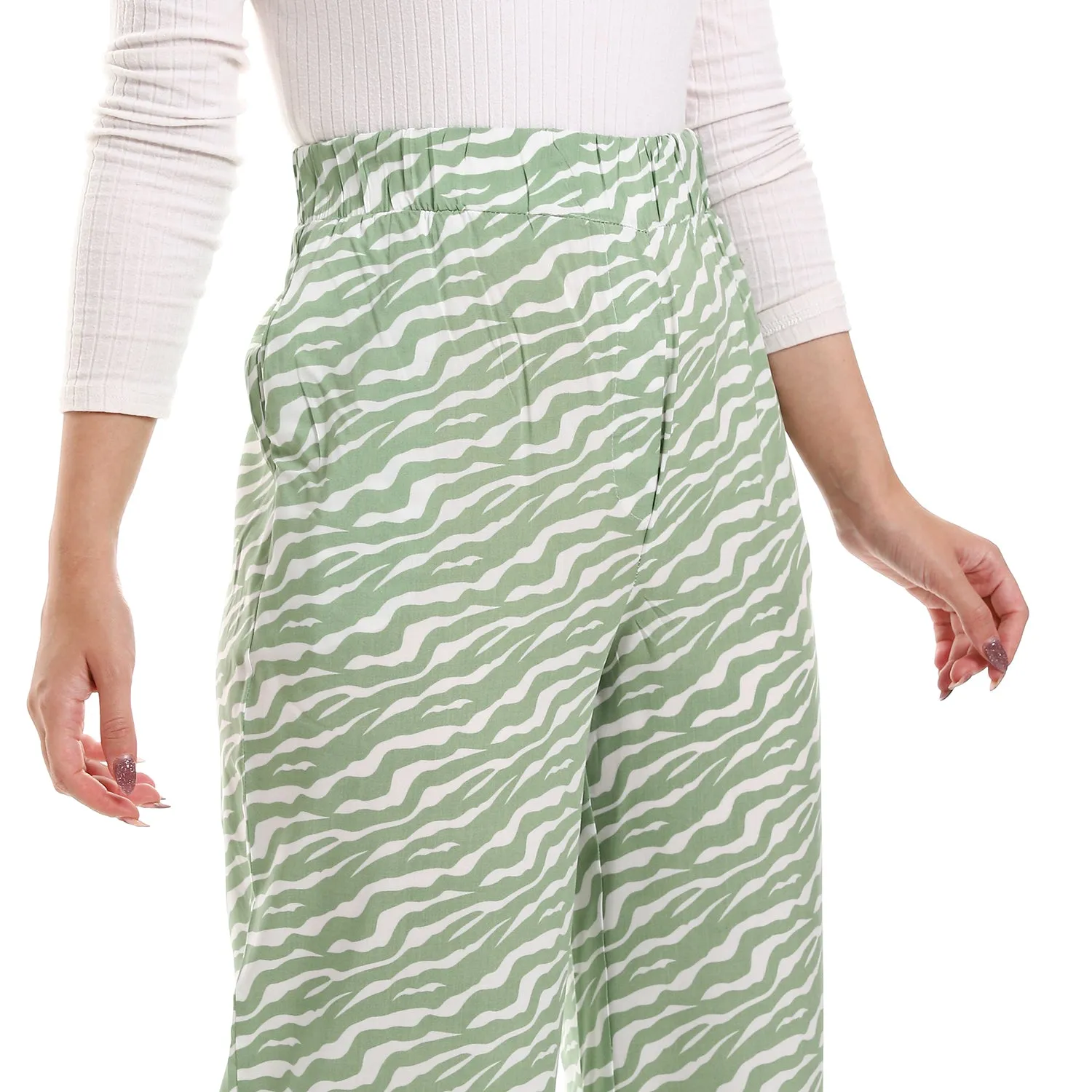 Side Striped Pants