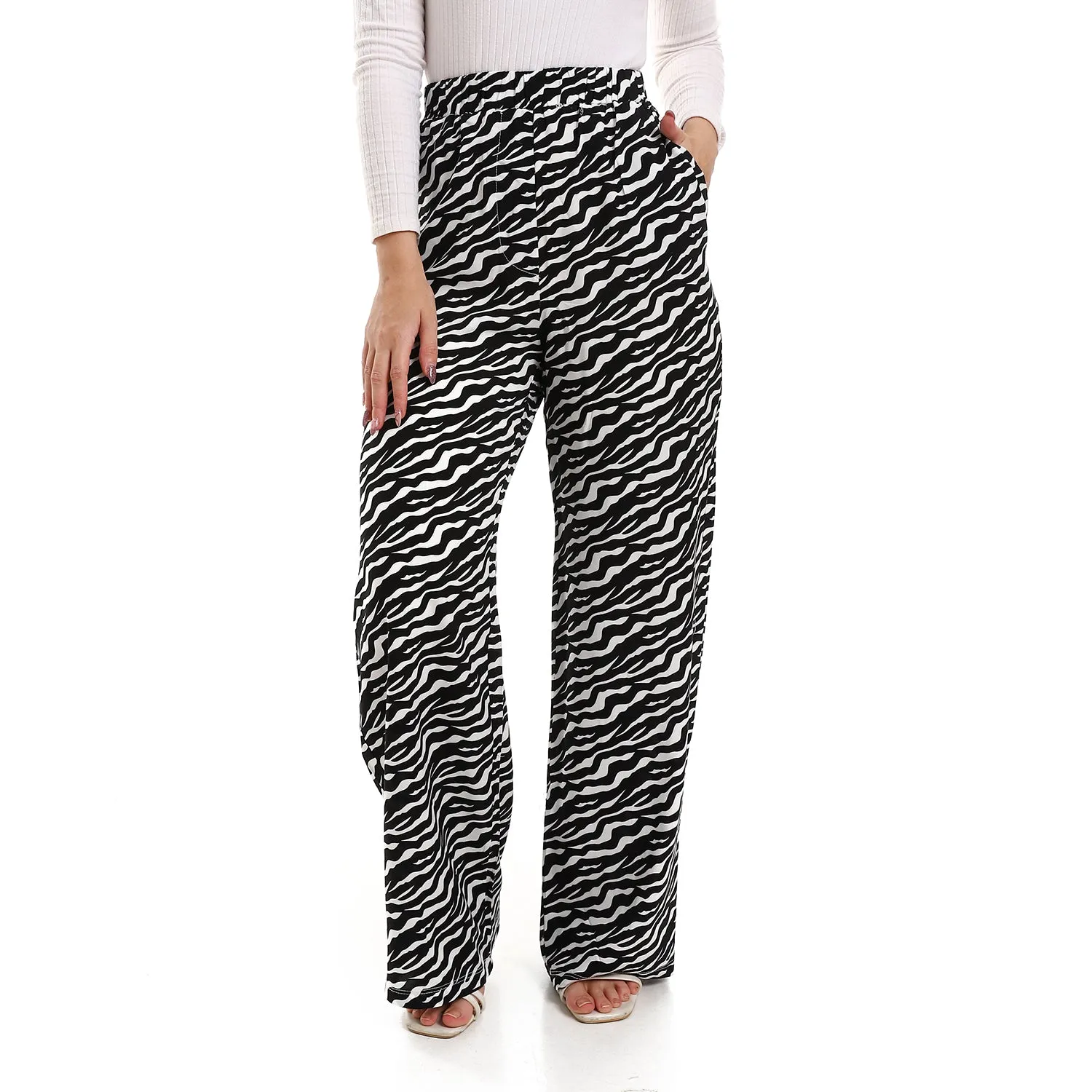 Side Striped Pants