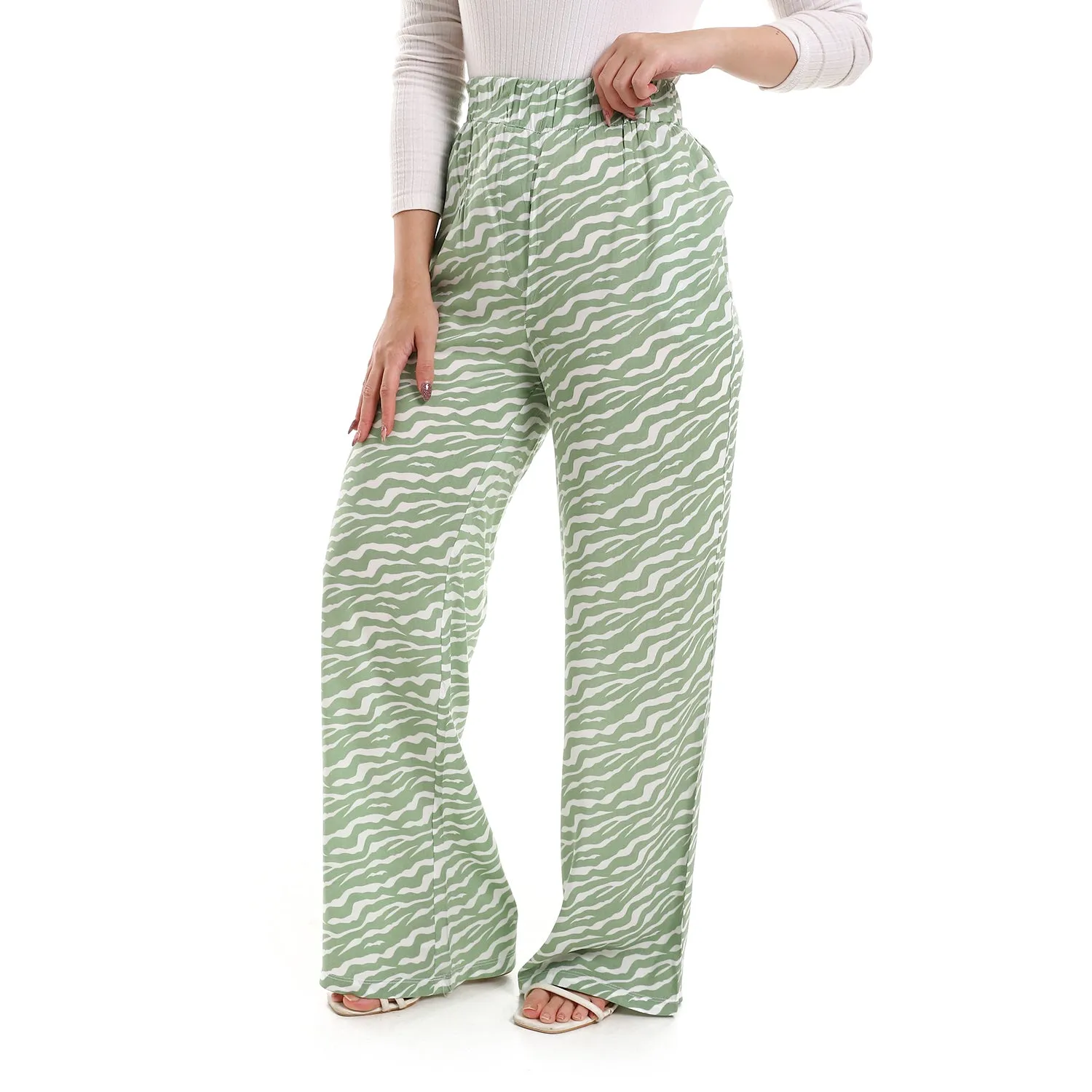 Side Striped Pants