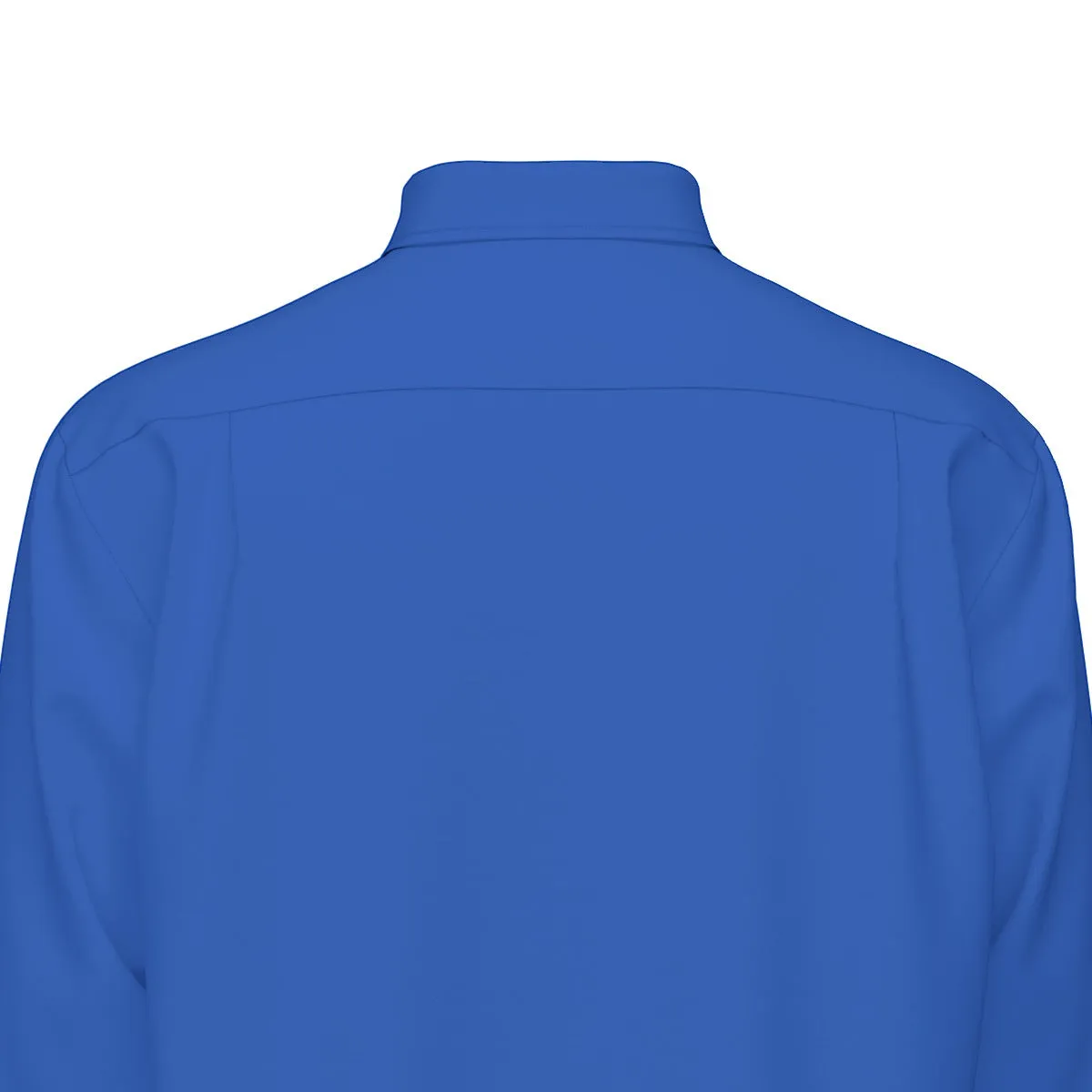 Sixty Eight 93 Logo White Blue Men's Cotton Long Sleeve Shirt