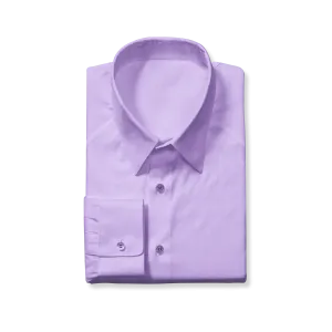 Slim Cut Lavender Dress Shirt