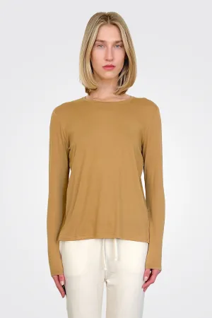 Soft Touch Semi Relaxed Crewneck - Chamois