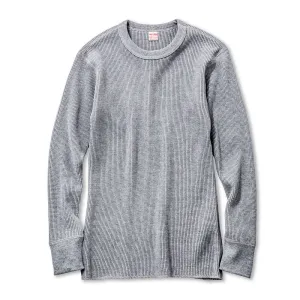 The Real McCoy's - Grey Joe McCoy's Long Sleeve Thermal Shirt