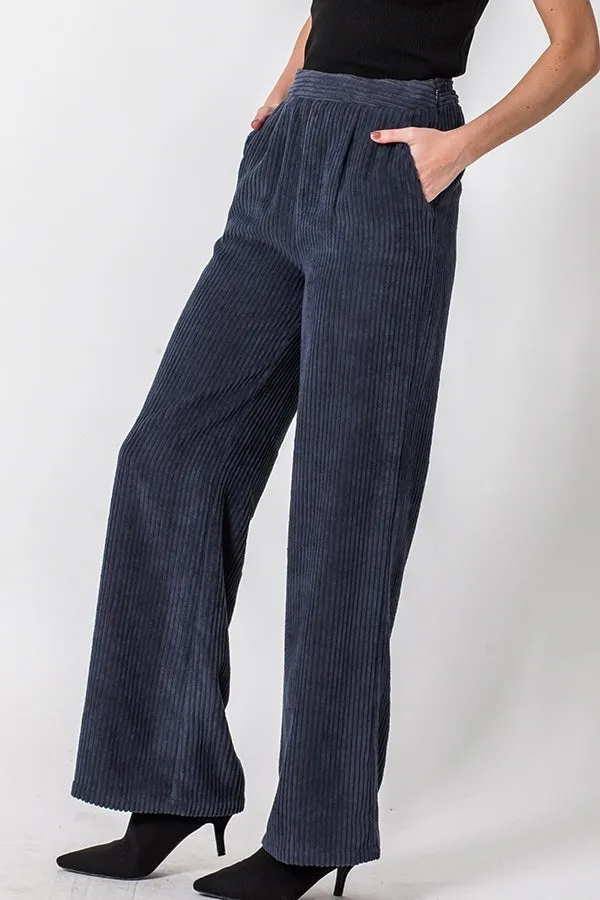 Veronica Wide Leg Corduroy Pants