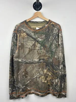 Vintage Real Tree Camo Thermal Long Sleeve