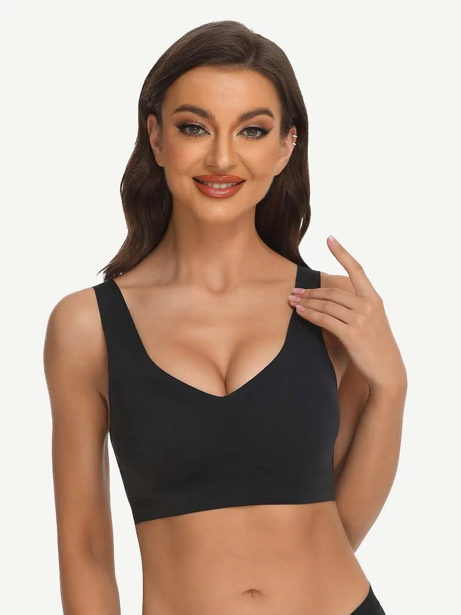 Wholesale Soft-Touch Smoothing Fabric Fashion Elasticity Seamless Bra Lightweight