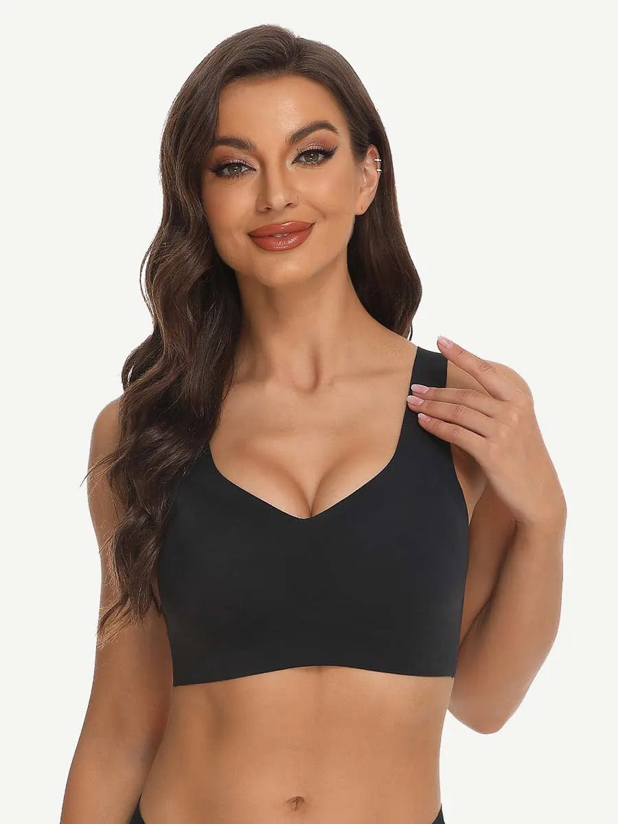 Wholesale Soft-Touch Smoothing Fabric Fashion Elasticity Seamless Bra Lightweight