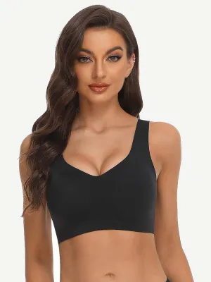Wholesale Soft-Touch Smoothing Fabric Fashion Elasticity Seamless Bra Lightweight